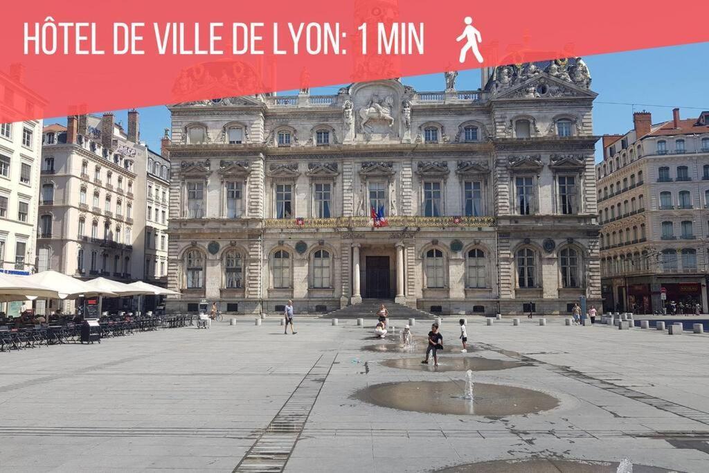 Bnbgones - Le Desire - Hyper Centre Ville - Metro Hotel De Ville A 1 Mn Lyon Exterior photo